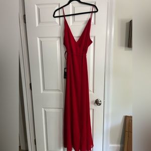 Revolve Privacy Please dress. Red. Sz XL. NWT